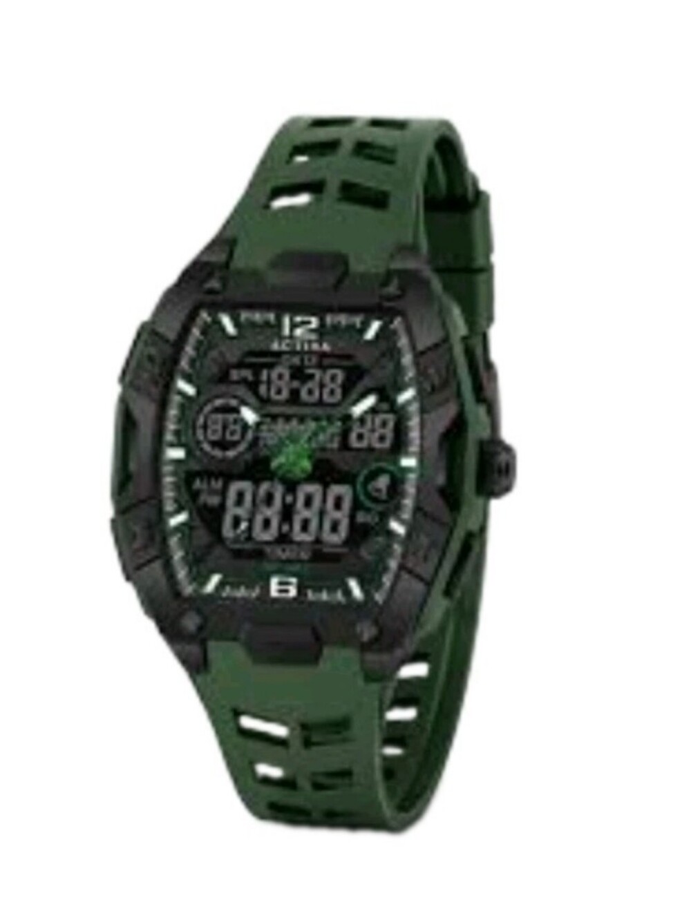 Activa X Invicta Digital Men's Watch 50mm. Army Green (ACW8131-003)